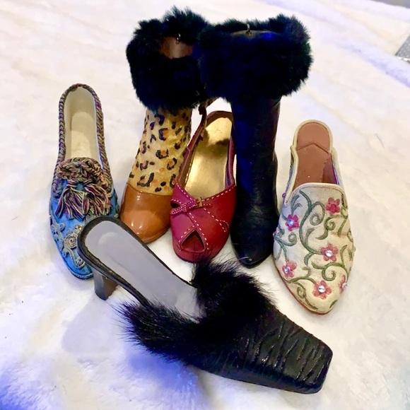 👠 👢 Collectors - 7 Miniature Shoe Collection - Picture 16 of 16